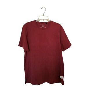 Five Four Los Angeles Large Burgundy Crewneck Modern Aesthetic Tee‎ Shirt NWT